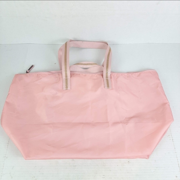 🔥Victoria's Secret Sunset Ombre Getaway Weekender Packable Travel Tote - Picture 3 of 5